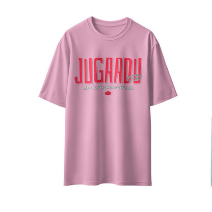 Jugaadu – CEO Kaam Chala Lo Pvt. Ltd." Unisex Oversized T-Shirt