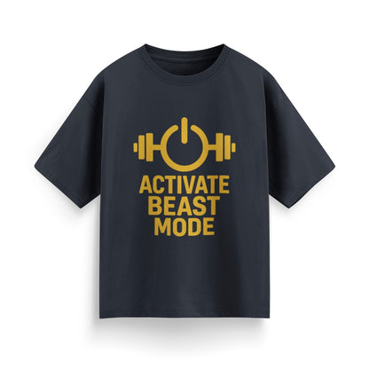 Activate Beast Mode Unisex Oversized T-Shirt