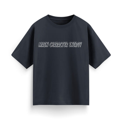 Main Character Energy Unisex Oversized T-Shirt