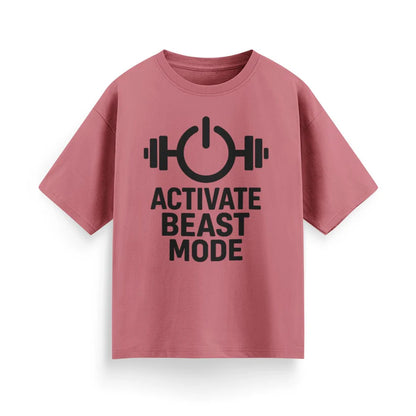 Activate Beast Mode Unisex Oversized T-Shirt
