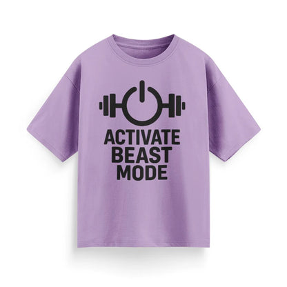 Activate Beast Mode Unisex Oversized T-Shirt